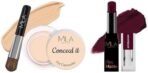 MILA Beaute Pro Matte Lipstick | Shade - Noorjahan, 4.2g Conceal It Pot Concealer For Face Makeup | Shade - (Creamy Beige, 4g) - Fast UK Delivery - Image 2