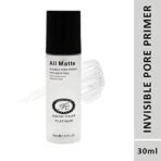 FASHION COLOUR PLATINUM All Matte Invisible Pore Primer | Oil-Free Matte Finish | Lightweight Gel Texture | Smoothens & Moisturizes Skin | All skin Types | 30ml - Fast UK Delivery - Image 3