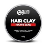 Beardo Hair Clay Wax for Men, 100 gm | Hair Clay for men | Styling Wax | Volumizing | Strong Hold | Restylable |Matte Finish | Easy to Wash Off | Texture Clay for Men - Fast UK Delivery