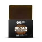 Beardo De-Tan Soap for Men, 75g | Tan Removal and Caffeine Face & Body Soap | Detan With Coffee & 4% Glycolic Acid | For Body & Face | Refreshing Fragrance | For All Skin Types - Fast UK Delivery - Image 2