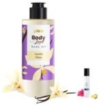 Plum BodyLovin' Vanilla Vibes Body Oil (100 ml)&Plum Women's Body Lovin' Hawaiian Rumba Eau De Parfum Long Lasting Scent Mini Perfume, 15ml - Fast UK Delivery - Image 2