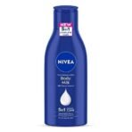 NIVEA Travel Small Pack Combo - (Body Milk 120ml & Frangipani & Oil Body Wash125 ml) - Fast UK Delivery - Image 3