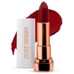Just Herbs Matte Lipstick & Just Herbs Ultra Matte Bullet Lipstick Nourishing Non Drying and Long Stay Lipsticks for Women 4 g (Grape Goddess) Combo - Fast UK Delivery - Image 3
