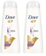 Dove Daily Shine Hair Conditioner with Nutritive Serum for Smooth & Shiny Hair, 335 ml (Pack of 2) - Fast UK Delivery
