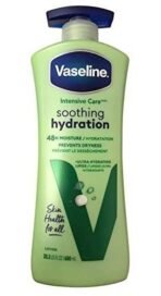 Vaseline Intensive Care Non Greasy Body Lotion with Aloe Soothe for Dry Skin, 600ml - Fast UK Delivery - Image 2