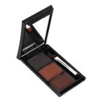 Fashion Colour Platinum Eyebrow Powder Makeup Box With 3 Colour Cakes, Application Brush & Mirror, 5g - Fast UK Delivery - Image 2