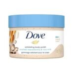 Dove Exfoliating Body Polish| Body Scrub |Deeply Nourishing Crushed Macadamia and Rice Milk |Moisturises & Brightens Skin | Sulphate Free|298gm - Fast UK Delivery - Image 2