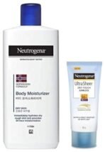 Neutrogena Norwegian Formula Body Moisturizer For Dry Skin 24 Hour Moisturization, 250ml&Neutrogena Sunscreen SPF 50+ - 80.0 grams Oil - Fast UK Delivery - Image 2