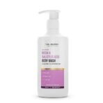 Dr. Sheth's Neem & Salicylic Acid Body Wash for Body Acne | Anti-bacterial AHA BHA Body Wash | 2% Lactic Acid, 1% Salicylic Acid & Neem Extract | Suits All Skin Types | Men & Women | 250 mL - Fast UK Delivery - Image 2
