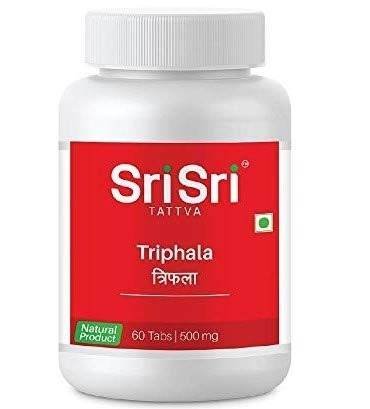 uk31EGY3VoGTL.jpg Sri Sri TATTVA shuddhta ka naam Triphala 500Mg Tablet - 60Count (Pack of 2) - Image 1