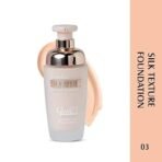 Glam 21 Silk Foundation-Lightweight Hydrating Oil-free Satin Formula for Long-lasting Makeup | Balance Skin pH Level | SPF35 UV Protection | Suitable for All Skin Type| 50gm, 03 - Fast UK Delivery - Image 3