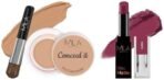 MILA Beaute Pro Matte Lipstick | Creamy Matte Lipstick | Shade - Queen, 4.2g Conceal It Pot Concealer For Face Makeup | Shade - (Hazelnut, 4g) - Fast UK Delivery - Image 2