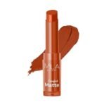 Mila Beaute Creamy Comfort Matte Long-Lasting Lipstick for Women | Highly Pigmented & Hydrating Lipstick with Jojoba | Single Swipe Application | Suitable for Indian Skin Tones - RUSTY BROWN - Fast UK Delivery - Image 2