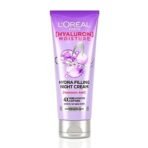 L'Oreal Paris Hyaluron Moisture 72H Hydra Filling Night Cream 180ml & L'Oreal Paris Hyaluron Moisture 72H Moisture Filling Shampoo180ml - Fast UK Delivery - Image 3