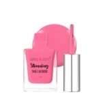 Swiss Beauty Stunning Nail Lacquer | Chip Resistant, Quick drying nail paint | Highly Pigmented with high shine Nail polish | Shade - Barbie Pink, 10gm - Fast UK Delivery - Image 2