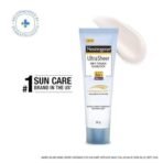 Neutrogena Ultra Sheer Sunscreen SPF 50+ | Broad Spectrum UVA/UVB | Blue light protect | No White Cast | Water resistant, Ultra light & Non sticky | Oily, Dry & Sensitive Skin | 30 g (Pack of 1) - Fast UK Delivery - Image 3