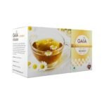 GAIA Chamomile Green Teabox (Pack of 2) for Stress Relief and Sound Sleep| Infused with 100% Whole Leaf & Natural Chamomile Flowers in 25 Convenient Tea Bags in Each Box - Fast UK Delivery - Image 3