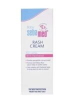 Sebamed Infant Baby Combo of 6 (Talc 200gm, Lotion100ml, Shampoo150ml, Rash Cream100gm, Massage Oil150ml, Soap100gm) (White) - Fast UK Delivery - Image 6