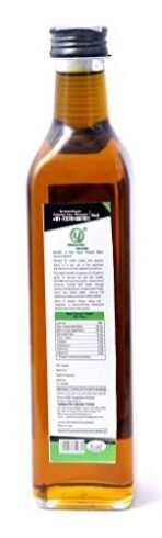 Yugmantra Organic Foods Wood Pressed White Sesame & Black Sesame Oil Edible Gingelly Cooking Oil I Til Oil I Non-Sticky Kolhu oil I Kacchi Ghani I 100% Pure & Natural 500 Ml x 2 - Fast UK Delivery - Image 4