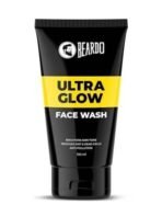 Beardo Ultraglow Face Wash for Men | Red Algae, White Lily & Menthol for Brightened, Hydrated and Refreshing Skin | Face Wash for Tone Brightening and Glowing Skin | Suitable for All Skin Types | 100ml - Fast UK Delivery - Image 2