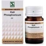 Dr. Willmar Schwabe India Kali Phosphoricum Tablet 6X-25 GM (Pck of 2) - Fast UK Delivery