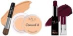 MILA Beaute Pro Matte Lipstick | Shade - Noorjahan, 4.2g Conceal It Pot Concealer For Face Makeup | Shade - (Medium Beige, 4g) - Fast UK Delivery - Image 2