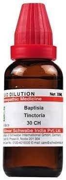 Dr. Willmar Schwabe India Baptisia Tinctoria 30 CH | 30ML (Pack of 2) - Fast UK Delivery