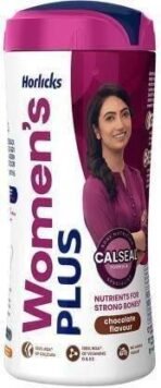 HORLICKS Women's Plus Chocolate Flavour Energy Drink (400 g, Chocolate Flavored) - Fast UK Delivery