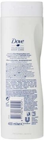 Dove Essential Nourishment Body Lotion, 400 ml (Shea Butter and Warm Vanilla) - Fast UK Delivery - Image 3