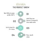 ISVARA Tea Gift - Tea Medley Gift Set, Set of 4 Unique Teas |The Herb Basket 10g |The Royal Brew 15g | Masala Chai 20 g| Moroccan Mint 10g | 55G - Fast UK Delivery - Image 6