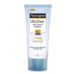 Neutrogena Ultra Sheer Sunscreen SPF 50+ | Broad Spectrum UVA/UVB | Blue light protect | No White Cast | Water resistant, Ultra light & Non sticky | Oily, Dry & Sensitive Skin | 80 g (Pack of 1) - Fast UK Delivery - Image 2