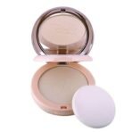 FASHION COLOUR Oil Control Nude Makeover 2 in 1 Powder | With Mirror and Powder Puff | Oil and Sweat Control | Long Lasting Compact Powder | Comes In 6 Variants | Shade 01 - Fast UK Delivery - Image 2