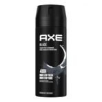 Axe Black Deodorant Body Spray for Men | 48H* Odour Protection | Odour-Combatting Zinc Technology | Frozen Pear and Cedarwood Scent|150ml - Fast UK Delivery - Image 2