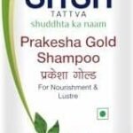 Sri Sri TATTVA shuddhta ka naam Prakesha Gold Shampoo For Nourishment & Lustre, 200 ml (Pack of 4) - Fast UK Delivery