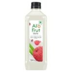 Alo frut Litchi Fruit Drink with Tasty Aloevera Chunks & Juice | Goodness of Fruits and Aloevera | Ready-to-Serve Fruit - 150ml (Pack of 30) - Fast UK Delivery - Image 2