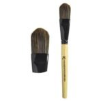 KINDED Flat Foundation Face and Neck Makeup Brush Professional Series for Makeup Beauty with Smooth Soft Synthetic Hair Bristles Anti Rust Aluminium Ferrule Natural Wooden Handle Grip - Fast UK Delivery - Image 2