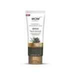WOW Skin Science Charcoal & Hyaluronic Acid Detox Face Scrub | Deeply Cleanses & Hydrates Skin | Unclogs Pores & Removes Blackheads | Controls Excess Oil | Improves Skin Elasticity | 100g - Fast UK Delivery - Image 2