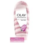 Olay Moisture Ribbons Plus 18 fl oz, Shea + Peony Blossom Body Wash, Pack of 4 (113239) - Fast UK Delivery - Image 5