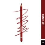 Glam 21 Creamy Lip Liners |Set of 6|Long-Lasting Formula|Waterproof & Smudge-Proof|Gliding Application| Comfortable Wear| Long Lasting Lip Pencil | Multicolor (1.8 gm X 6) COMBO-01 - Fast UK Delivery - Image 7