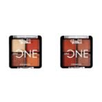 Glam 21 Little One 4-in-1 Eyeshadow Palette Ultra pigmented, |Pool Party-02 Little One 4-in-1 Eyeshadow Palette Ultra pigmented, Easy to blend Long Lasting Eye Make Up Kit |Firework-03 - Fast UK Delivery - Image 2