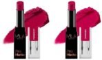 MILA Beaute Pro Matte Lipstick | Creamy Matte Lipstick | Shade - Padmaavat, 4.2g Pro Matte Lipstick | Creamy Matte Lipstick | Shade - Gangubai, 4.2g - Fast UK Delivery - Image 2