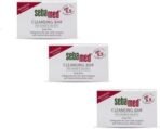 Sebamed Cleansing bar for Men and Women,100g - Pack of(3 * 100g) (3 x 100 g) - Fast UK Delivery