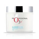 O3+ Blueberry D-TAN Face Pack with Natural Extracts for Instant Tan Removal & Glowing Skin - Ideal for Dry Skin (300g) | Detan Mask for Tan Removal for Face and Body - Fast UK Delivery