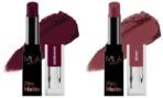 MILA Beaute Pro Matte Lipstick | Creamy Matte Lipstick | Shade - Zeenat, Noorjahan, 4.2g - Fast UK Delivery - Image 2