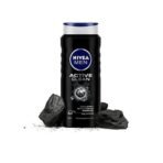 NIVEA Men Body Wash, Active Clean with Active Charcoal, Shower Gel for Body, Face & Hair, 500 ml & Men Body Wash, 500 ml - Fast UK Delivery - Image 7