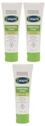 Cetaphil Moisturising Cream for Face & Body, Dry to Normal skin, 80 gm (Pack of 3) - Fast UK Delivery - Image 2