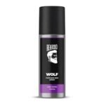 Beardo Wolf Perfume Deo 150ml | Cedar Fresh White Musk | Deodorant | Body Spray For Men | Long Lasting Fragrance | Gift For Boys, Brother & Husband | Christmas gift for men | Gift For Friends | Gift for Men - Fast UK Delivery - Image 2