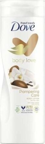Dove Essential Nourishment Body Lotion, 400 ml (Shea Butter and Warm Vanilla) - Fast UK Delivery - Image 2