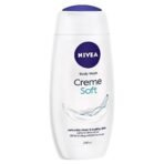 NIVEA Creme Soft 250ml Body Wash| Shower Gel with Natural Almond Oil|Clean, Healthy & Moisturized Skin|Microplastic Free - Fast UK Delivery - Image 3