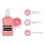 Neutrogena Oil Free Acne Wash | Pink Grapefruit | Deep Cleansing Face Wash with Salicylic Acid | Alcohol Free, Non Comedogenic & Dermatologically Tested | For Oily Acne Prone Skin | 175ml - Fast UK Delivery - Image 6